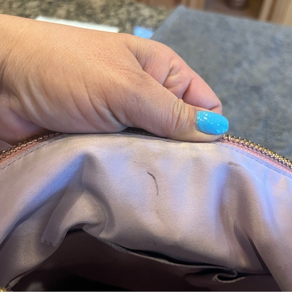 Coach Pink and Cream Patchwork Shoulder Bag - Picture 6 of 6